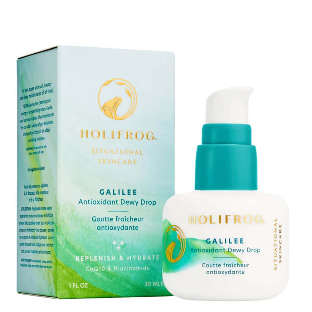 Антиоксидантная сыворотка с коэнзимом Q10 на основе алоэ HoliFrog Galilee Antioxidant Dewy Drop 