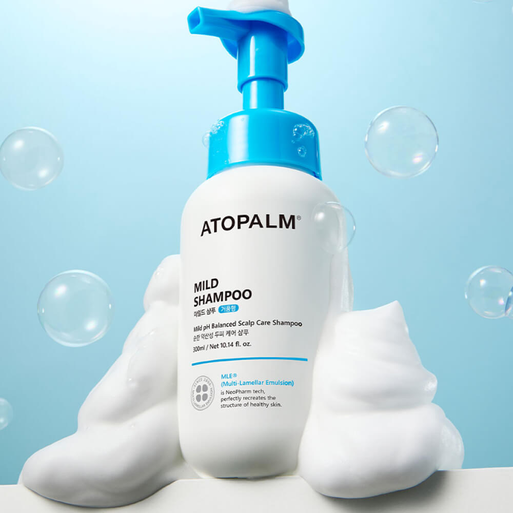 Слабокислотный ламеллярный шампунь Atopalm Mild Shampoo