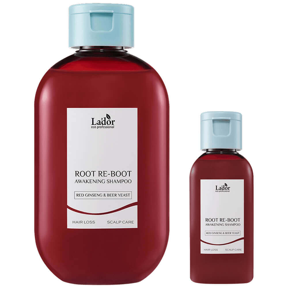 Шампунь с женьшенем для роста волос Lador Root Re-Boot Awakening Shampoo Red Ginseng & Beer Yeast