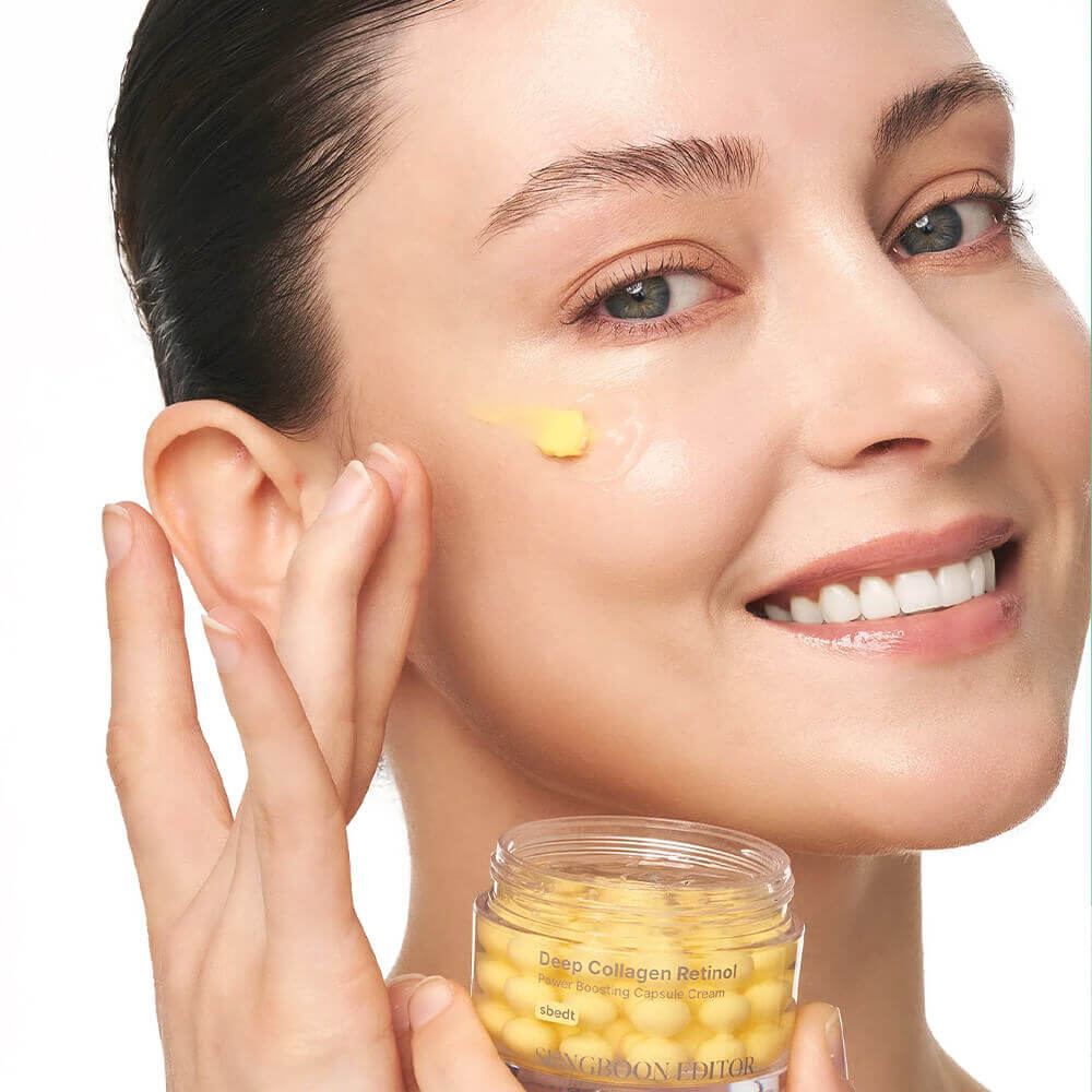 Капсульный крем с коллагеном и ретинолом Sungboon Editor Deep Collagen Retinol Power Boosting Capsule Cream