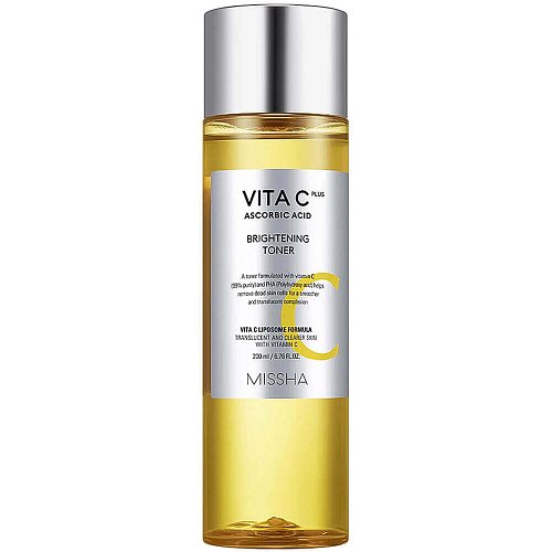 Увлажняющий тонер с инкапсулированным витамином C Missha Vita C Plus Brightening Toner