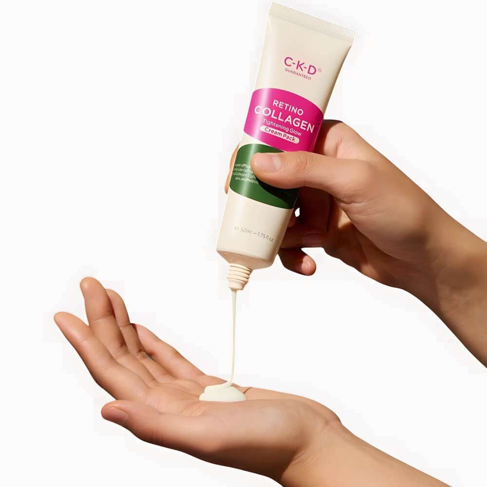 Коллагеновая маска-плёнка для эластичности кожи CKD Retino Collagen Tightening Glow Cream Pack