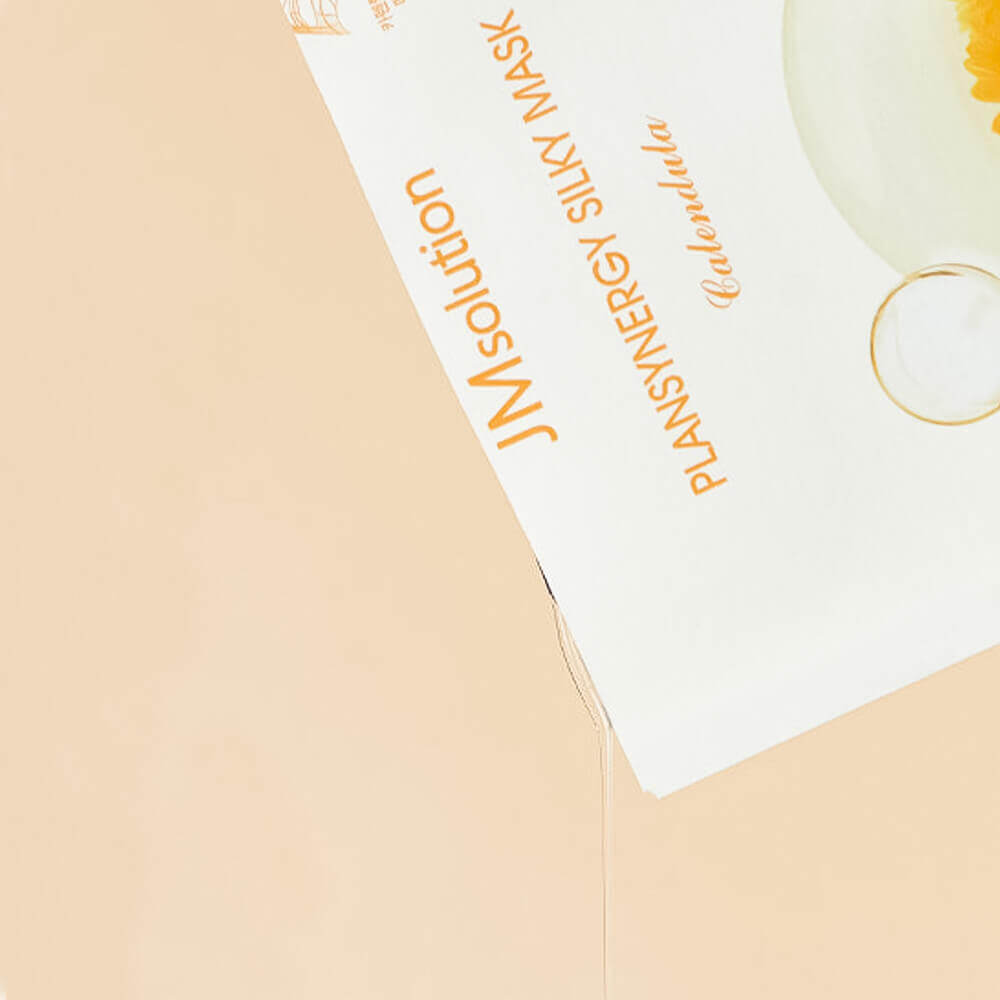 Успокаивающая тканевая маска с календулой JMsolution Plansynergy Silky Mask Calendula