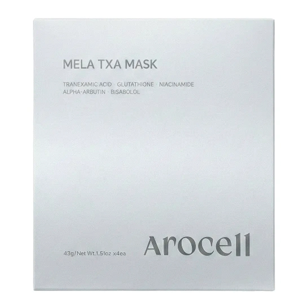 КОРОБКА Осветляющая гидрогелевая маска с транексамовой кислотой Arocell Mela TXA Mask
