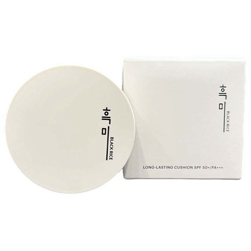 Стойкий кушон со сменным блоком Black Rice Long Lasting Cushion SPF50+ PA+++