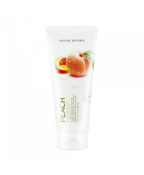 

Персиковая пенка для умывания Nature Republic Fresh Herb Peach Cleansing Foam