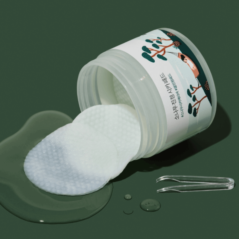 Пэды с экстрактами сосны и центеллы для проблемной кожи Round Lab Pine Calming Cica Pad