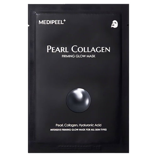 Тканевая маска с жемчугом и коллагеном MEDIPEEL Pearl Collagen Mask