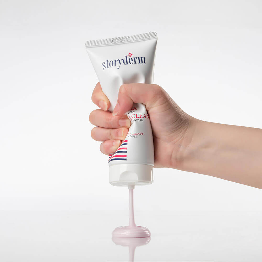 Пенка для умывания с эффектом лифтинга Storyderm Ultra Essence Clean 