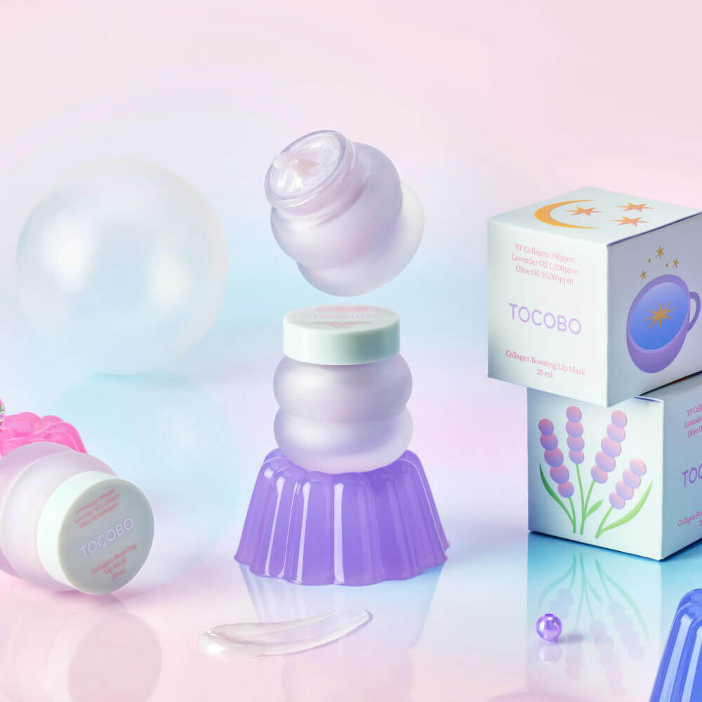 Уплотняющая маска для губ с коллагеном Tocobo Collagen Boosting Lip Mask