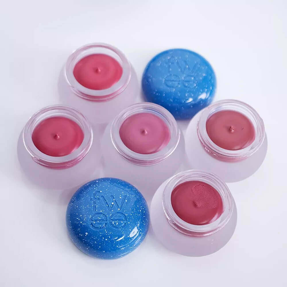 Вельветовый бальзам-пудинг для губ и щёк fwee Lip&Cheek Blurry Pudding Pot