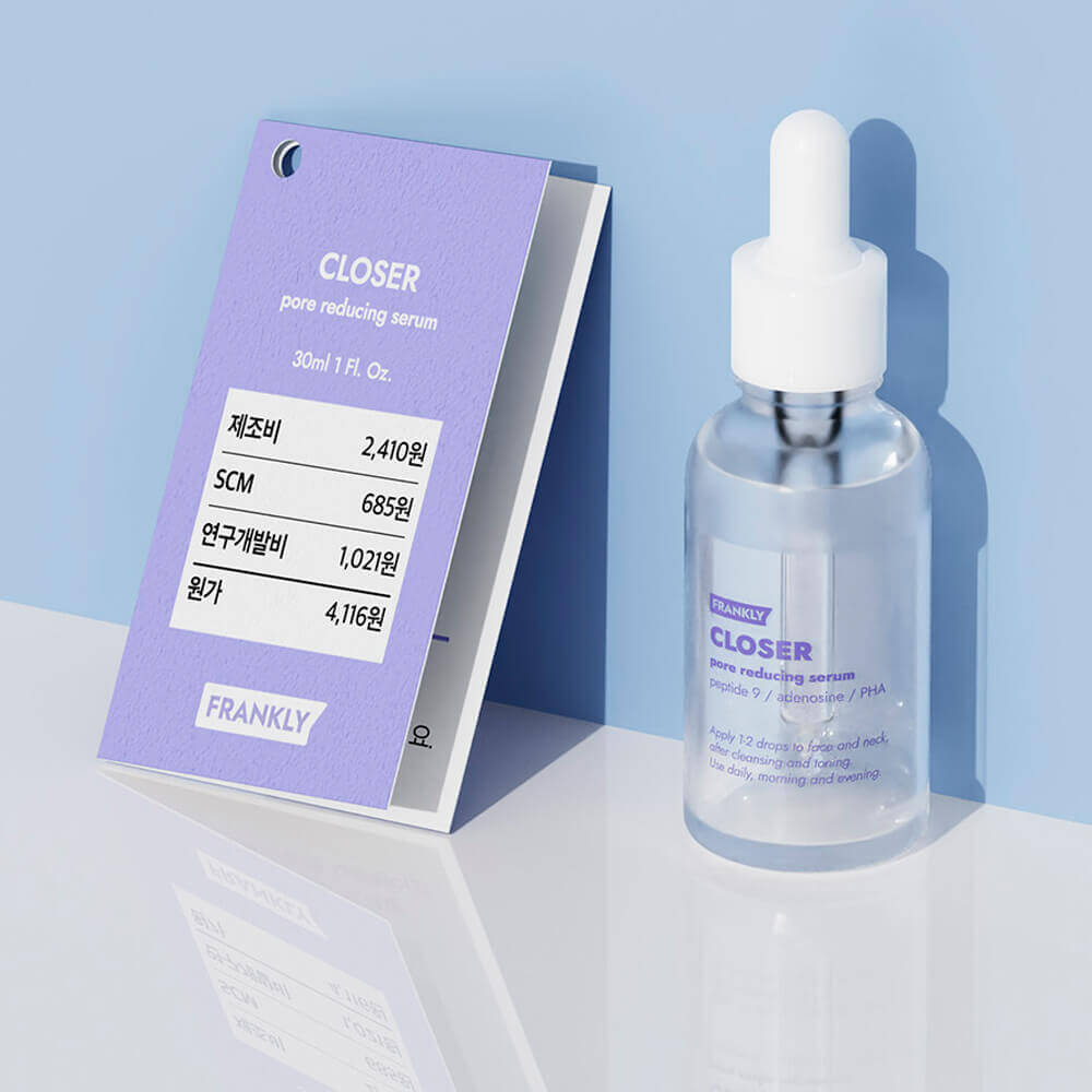 Антивозрастная сыворотка для сужения пор с пептидами Frankly Closer Serum
