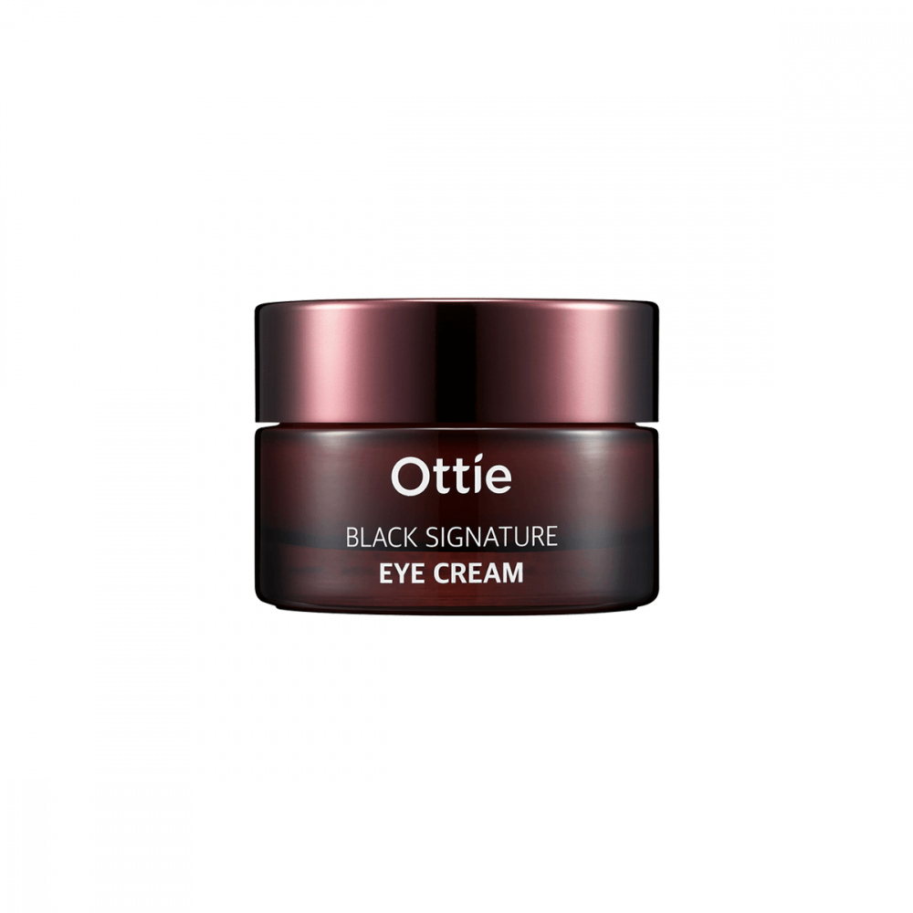 Омолаживающий крем для век с муцином улитки Ottie Black Signature Eye Cream