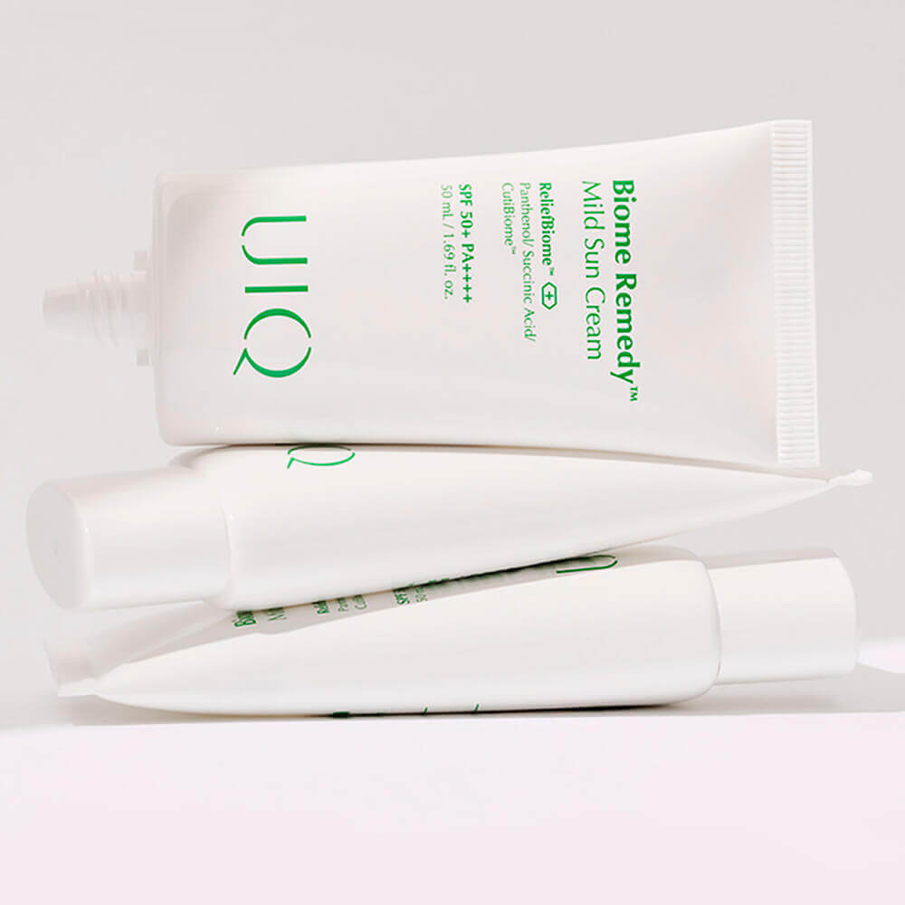 Санскрин для чувствительной кожи UIQ Biome Remedy Mild Sun Cream Physical Sunscreen SPF50+ PA++++