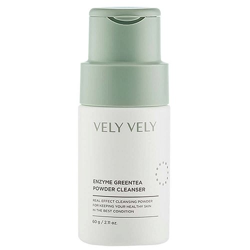 Энзимная пудра для жирной кожи с зелёным чаем Vely Vely Enzyme Greentea Powder Cleanser