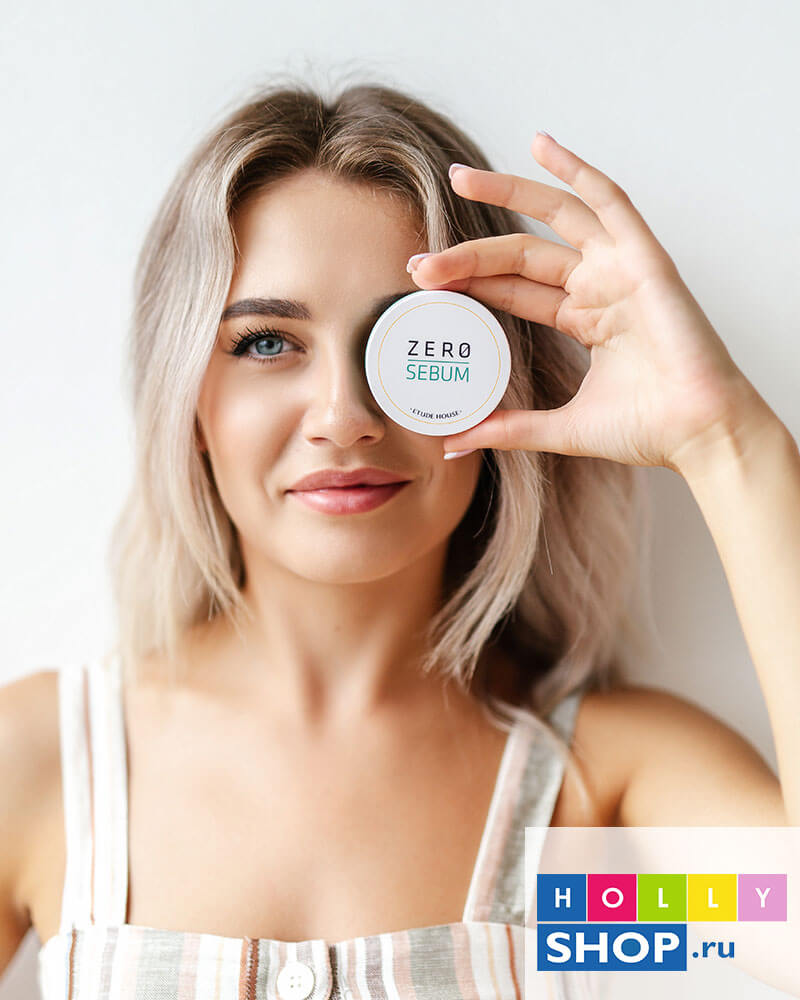 Минеральная рассыпчатая матирующая пудра ETUDE Zero Sebum Drying Powder