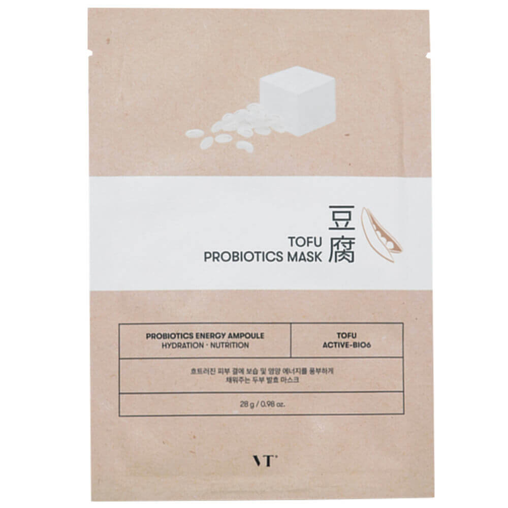 Успокаивающая маска с пробиотиками VT Cosmetics Tofu Probiotics Mask