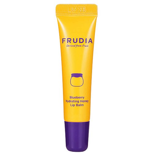 Увлажняющий бальзам для губ с мёдом и черникой Frudia Blueberry Hydrating Honey Lip Balm