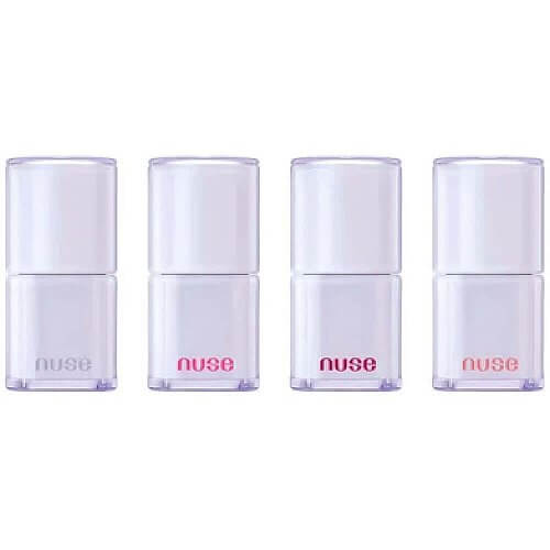 Стойкий блеск для губ в холодных оттенках nuse Care Liptual Coolower Collection