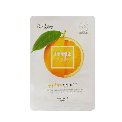 Тканевые маски для лица Welcos Kwailnara Facial Mask - Orange - с экстрактом апельсина