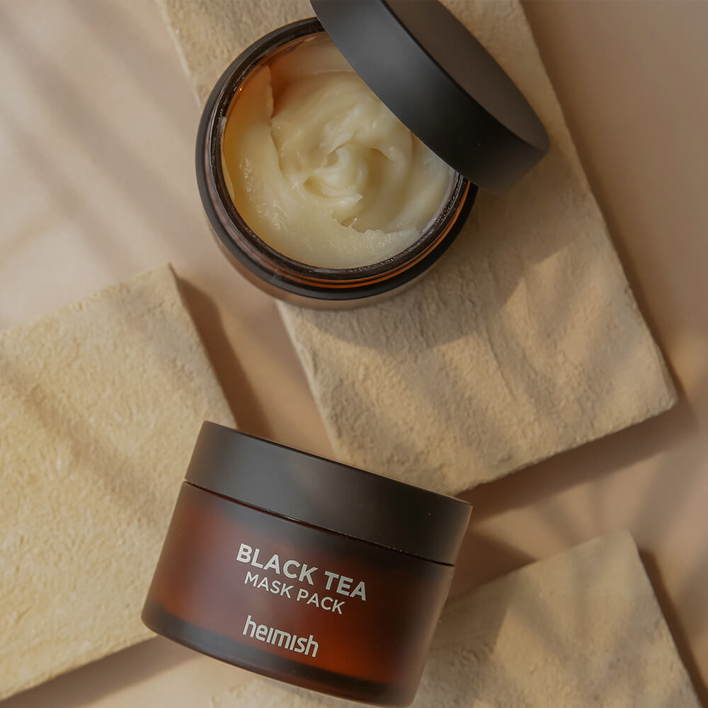 Антиоксидантная маска против отёков Heimish Black Tea Mask Pack