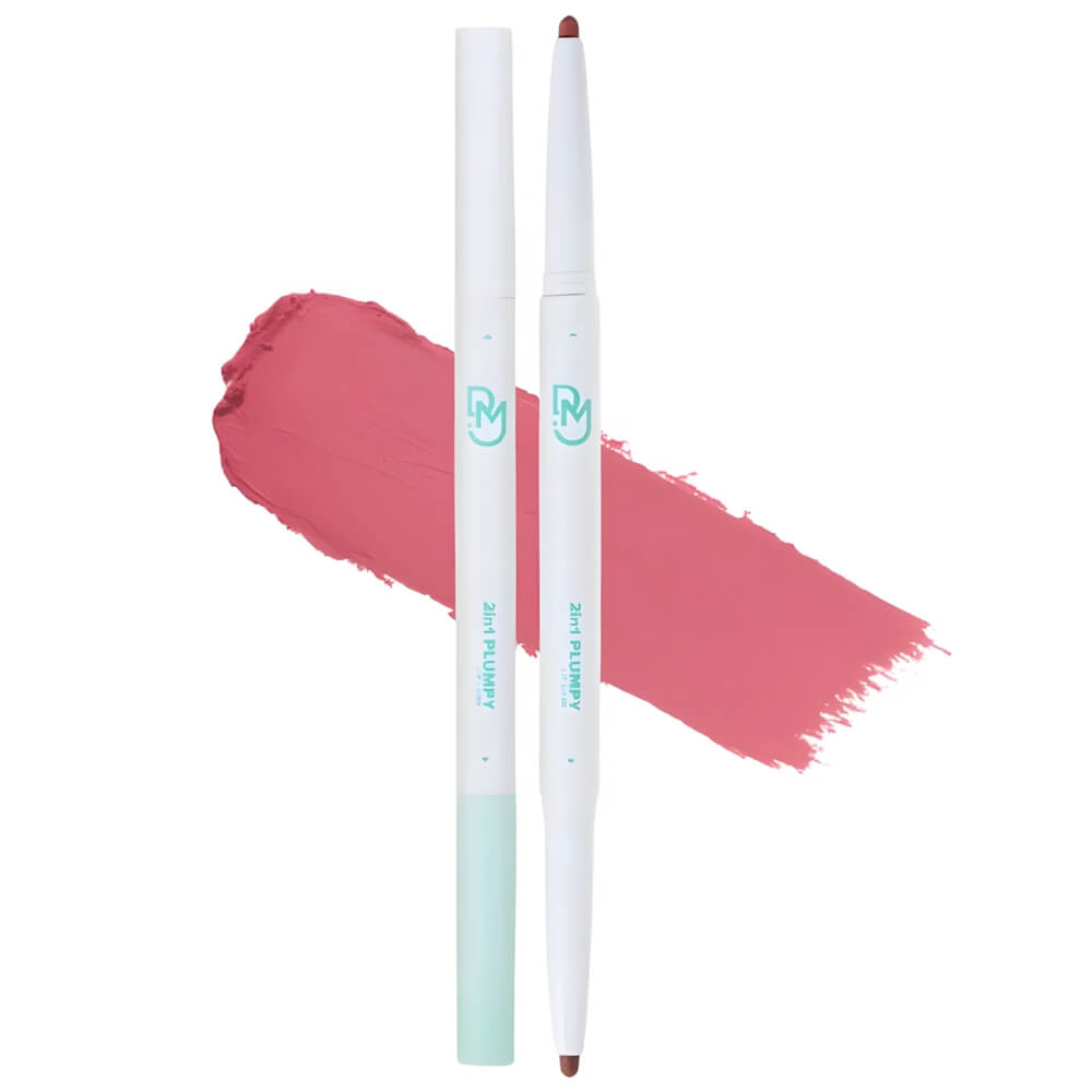 Автоматический двойной карандаш для губ DEARMAY Plumpy Lip Liner P05 Nasty Mauve