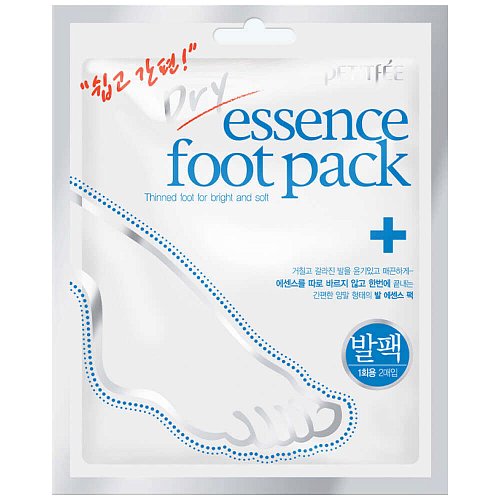 Маска-носочки для ног с сухой эссенцией Petitfee Dry Essence Foot Pack