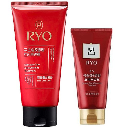 Маска для повреждённых волос с цветочным ароматом RYO Hambit Damage Care & Nourshing Treatment