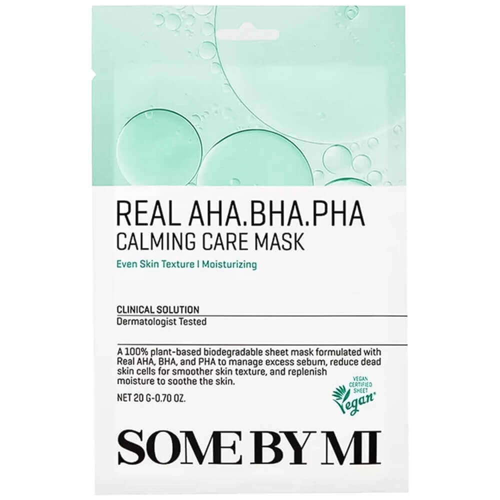 

Многофункциональная тканевая маска Some By Mi Real Care Mask Aloe