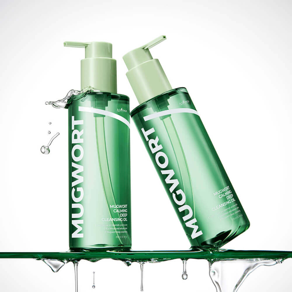 Успокаивающее гидрофильное масло с полынью IsNtree Mugwort Calming Deep Cleansing Oil
