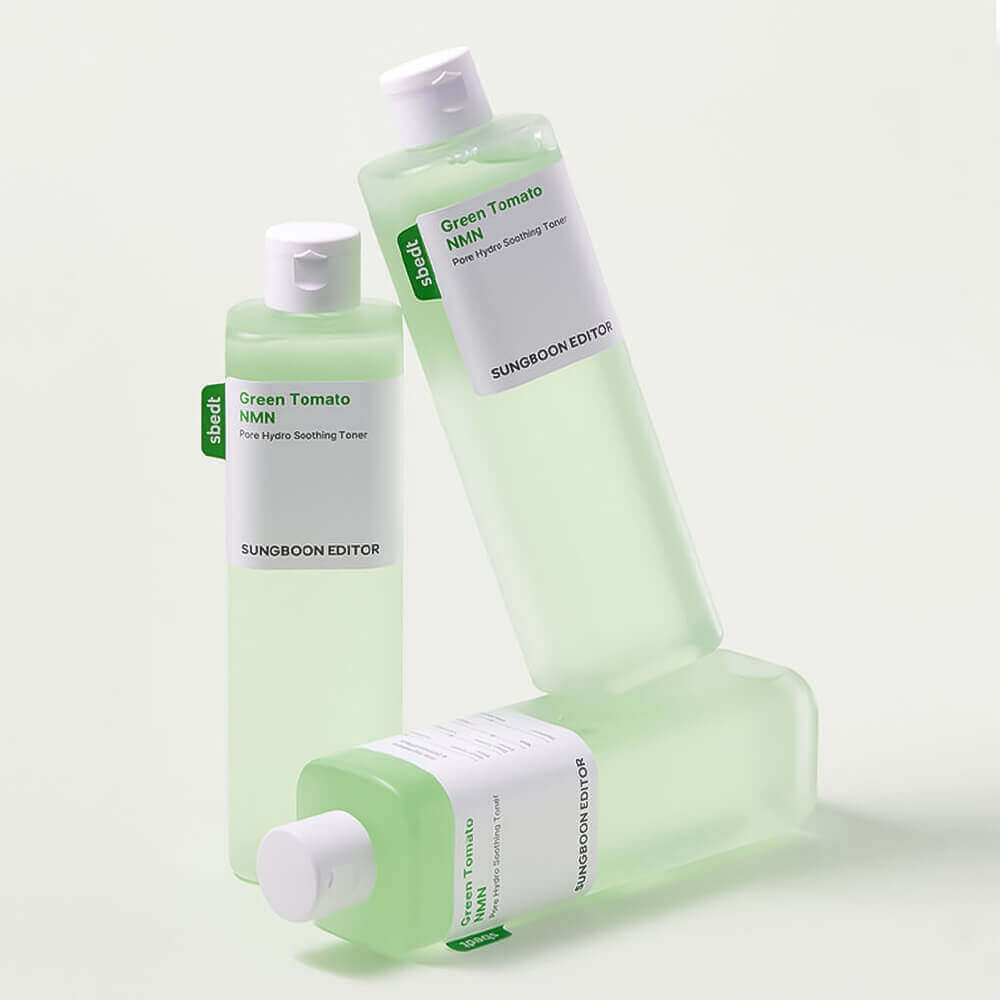 Матирующий тоник для сужения пор Sungboon Editor Green Tomato NMN Pore Hydro Soothing Toner