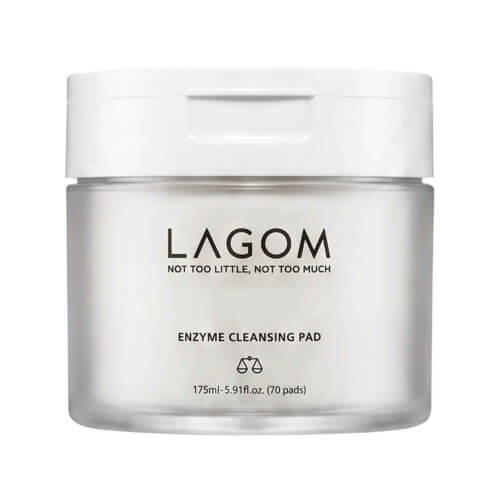 Отшелушивающие пэды с энзимами и мочевиной Lagom Enzyme Cleansing Pad