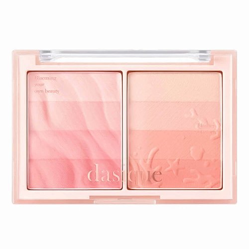Палетка компактных румян с градиентом Dasique Blending Layer Cheek
