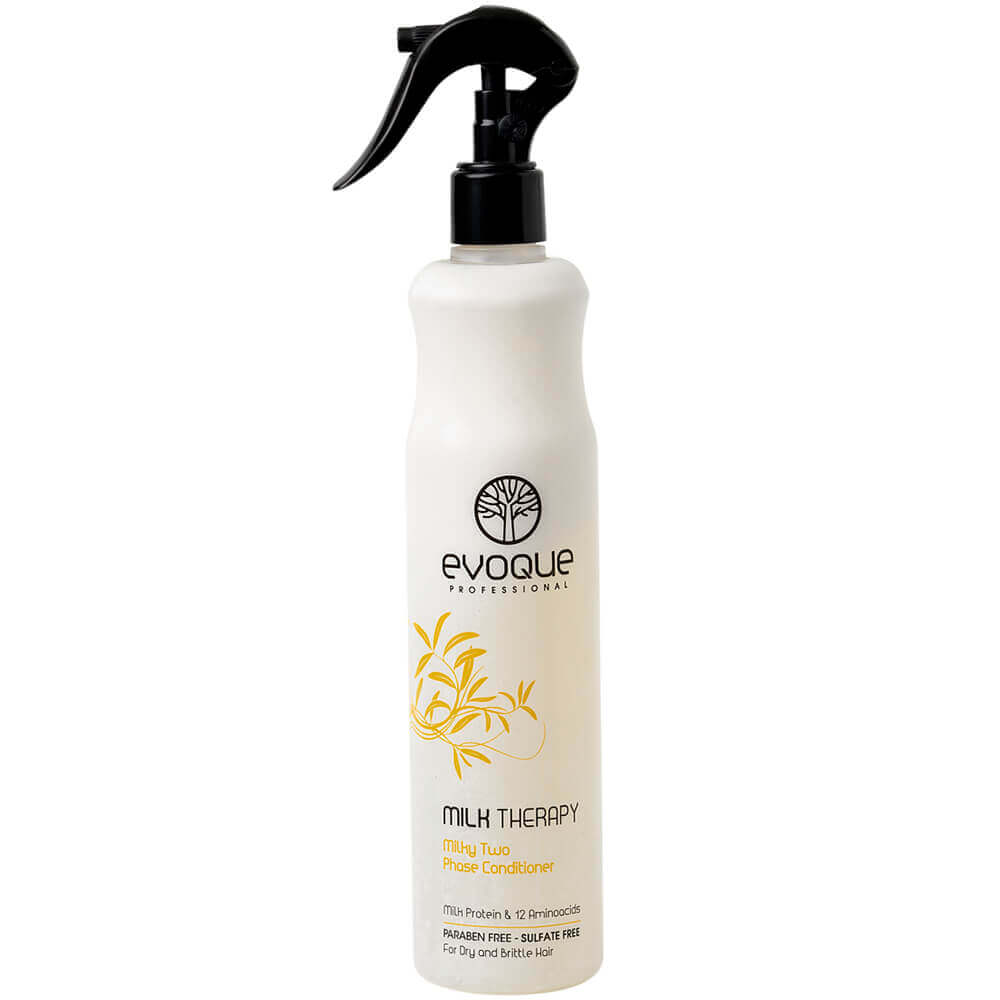 Несмываемый двухфазный кондиционер для сухих волос Evoque Milk Therapy Two Phase Conditioner
