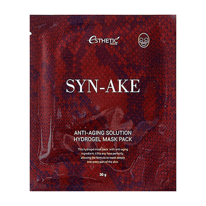 Гидрогелевая маска с пептидами Esthetic House Syn-Ake Anti-Aging Solution Hydrogel Mask Pack