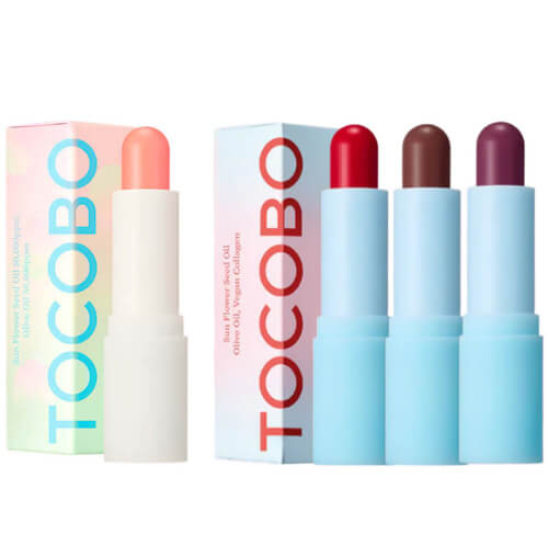 Глянцевый оттеночный бальзам для губ Tocobo Glow&Glass Tinted Lip Balm