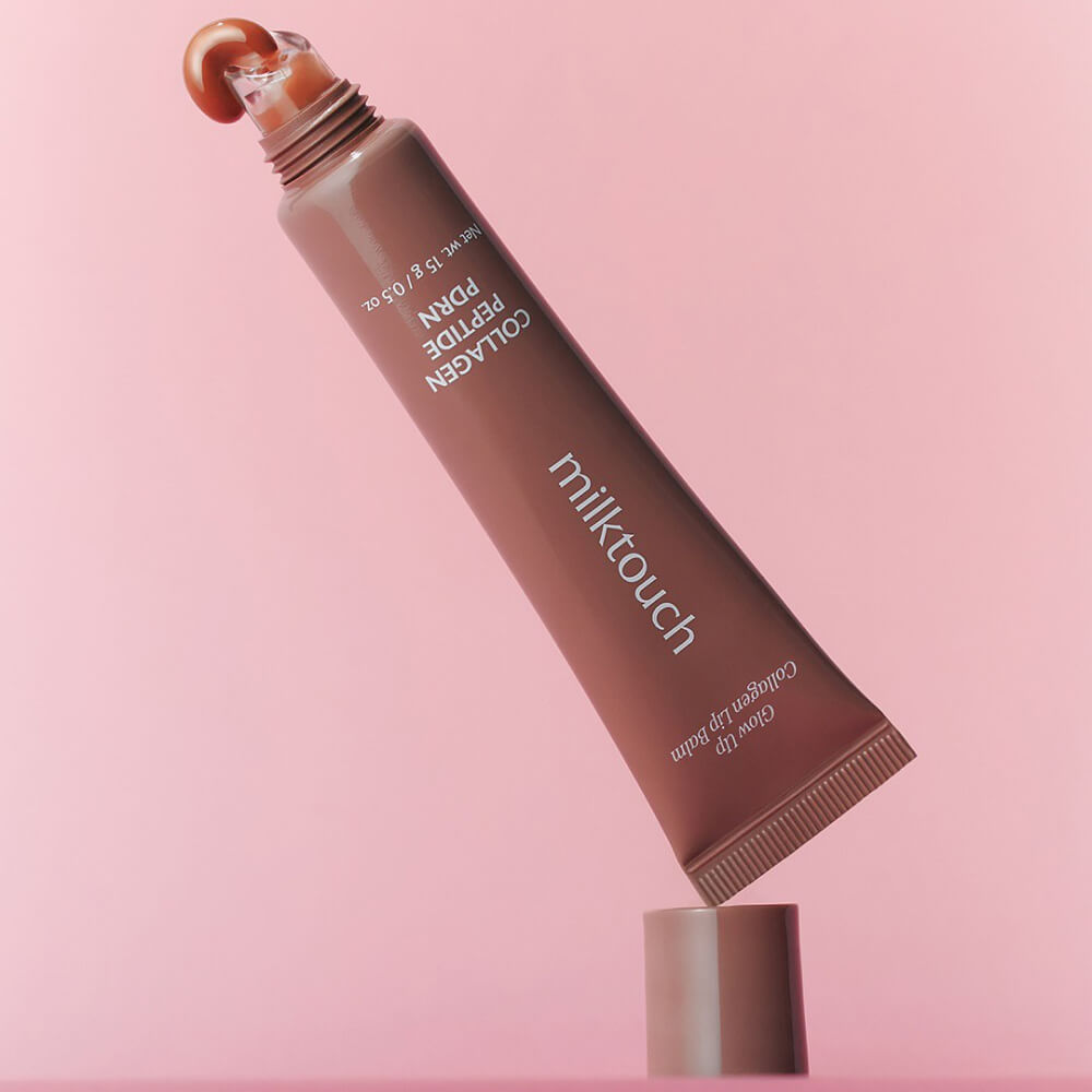 Увлажняющий бальзам для губ с ПДРН Milk Touch Glow Up Collagen Lip Balm