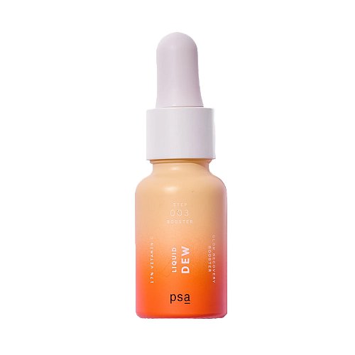 Сыворотка-бустер для сияния кожи с 17% витамина С PSA Liquid Dew 17% Vitamin C Glow Recovery Booster