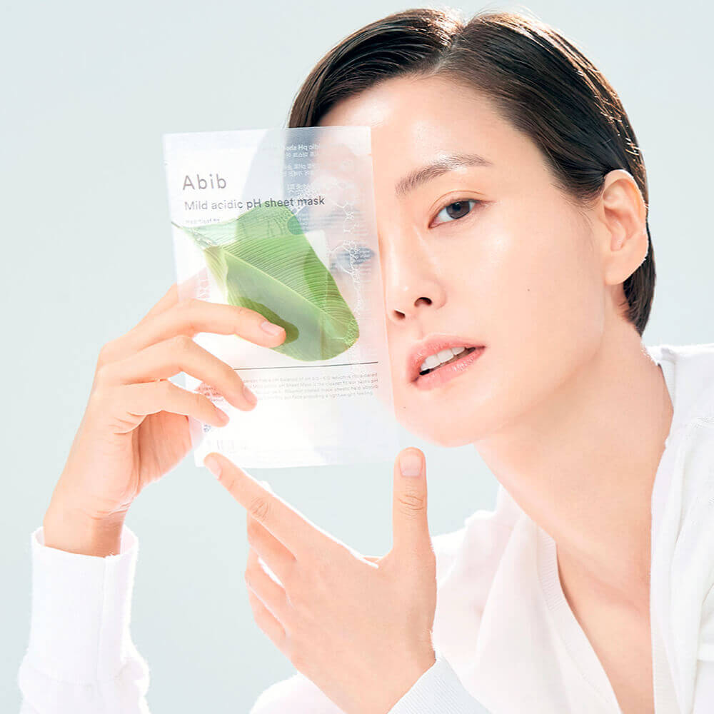 Успокаивающая слабокислотная маска с хауттюйнией Abib Mild Acidic pH Sheet Heartleaf Fit Mask