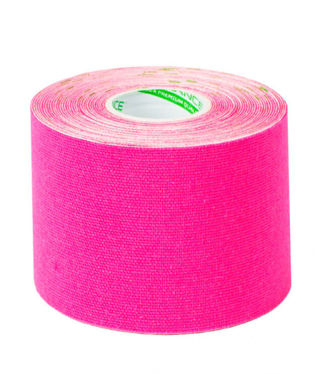 Кинезио тейп для лица из хлопка BB Face Tape™ 5см*5 м - розовый