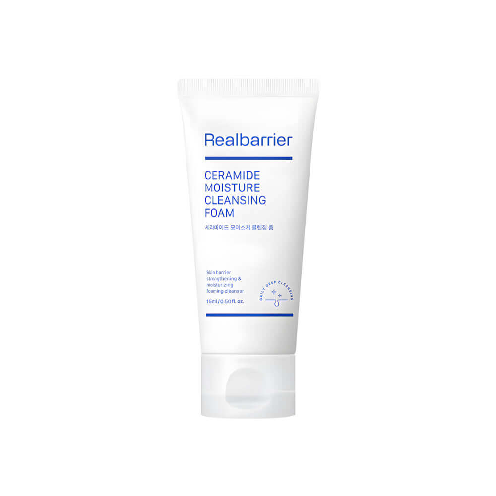 Увлажняющая пенка для умывания с церамидами Real Barrier Ceramide Moisture Cleansing Foam 15 мл
