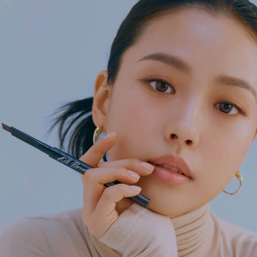 Автоматический карандаш для бровей с щёточкой CLIO Kill Brow Auto Hard Brow Pencil