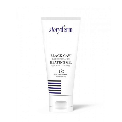 Разогревающий гель-бустер с эффектом детокса Storyderm Black Cavi Heating Gel