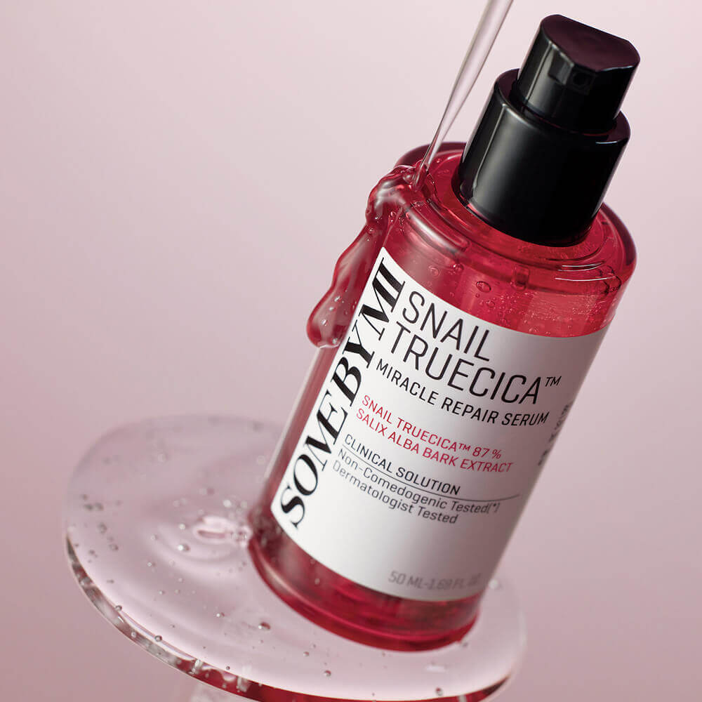Восстанавливающая сыворотка с муцином чёрной улитки Some By Mi Snail Truecica Miracle Repair Serum