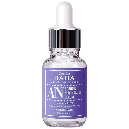 Сыворотка против пигментации с арбутином и ниацинамидом Cos de Baha Arbutin 5%+Niacinamide 5% Serum