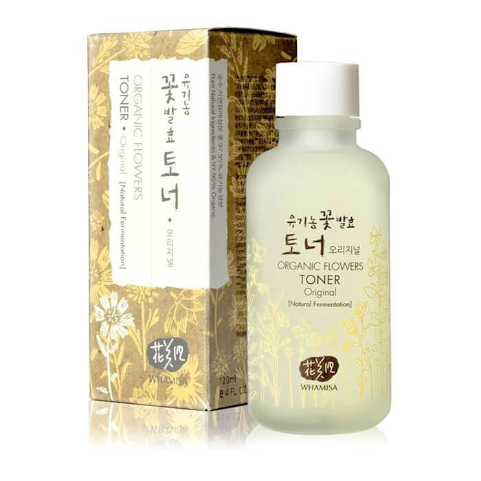 

Тоник на основе цветочных ферментов Whamisa Organic Flowers Toner Original 120 мл