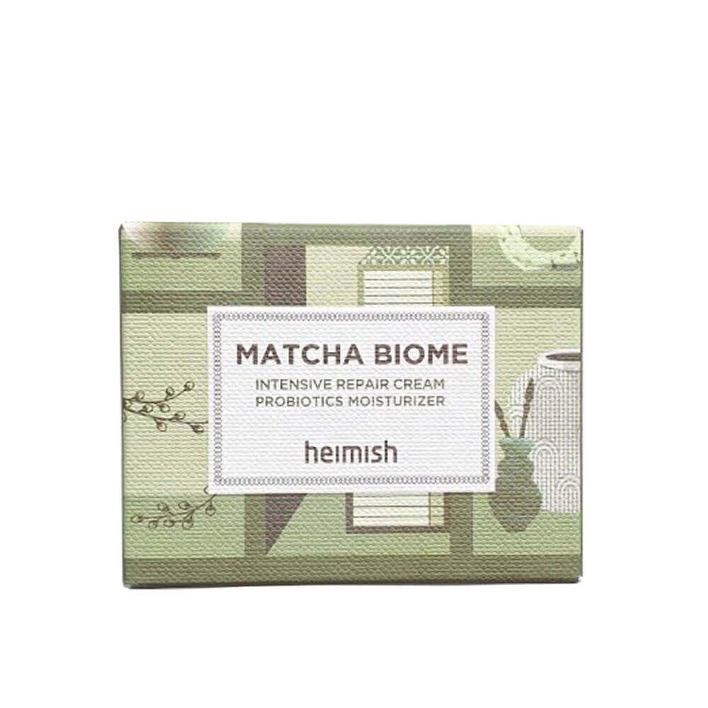 Восстанавливающий крем с матчей пробиотиками Heimish Matcha Biome Intensive Repair Cream