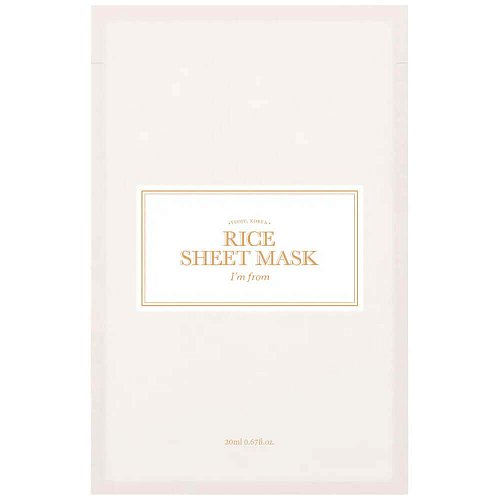 Тканевая маска для лица с экстрактом риса I'm From Rice Sheet Mask