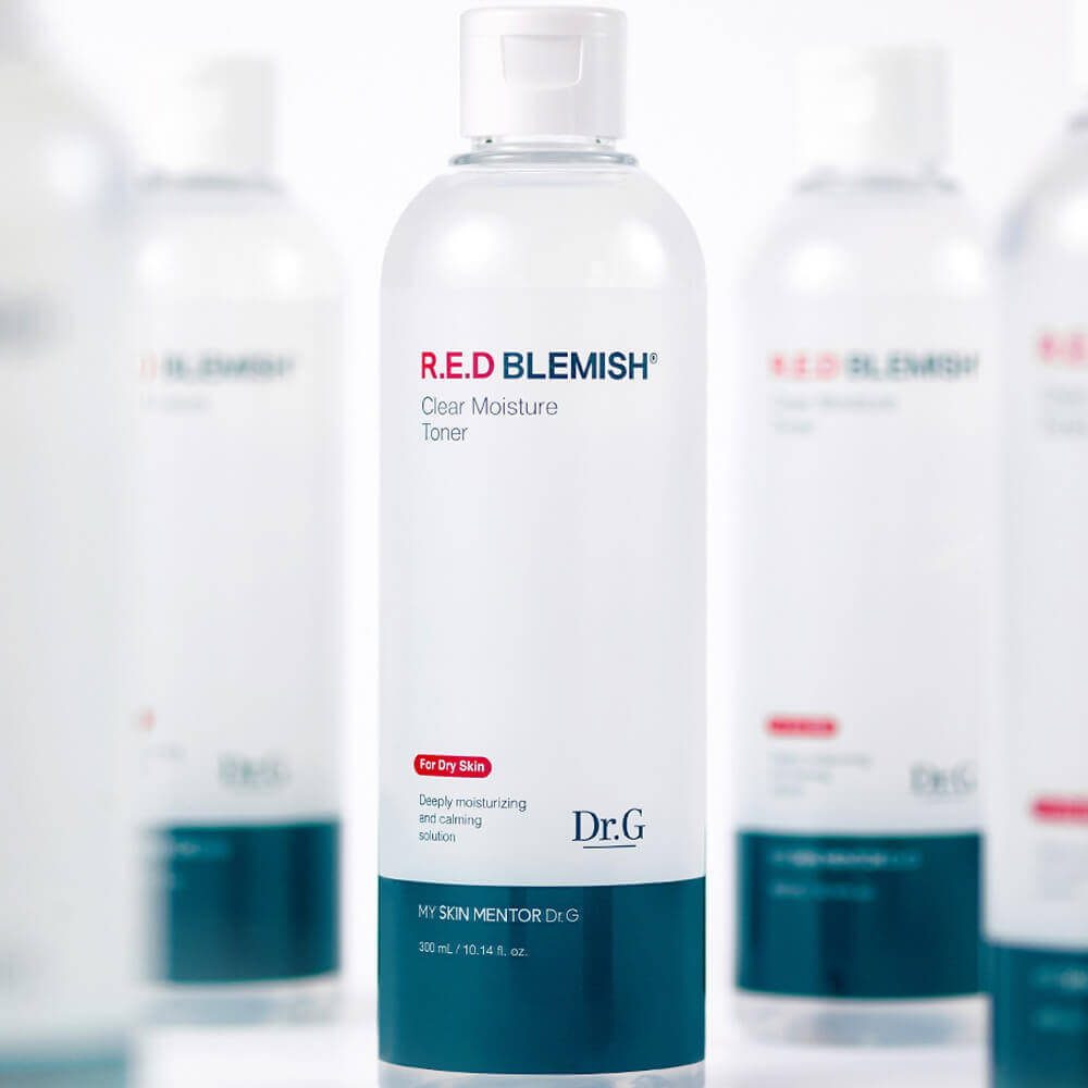 Успокаивающий тоник для сухой и чувствительной кожи Dr.G R.E.D Blemish Clear Moisture Toner