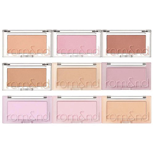 Компактные пудровые румяна rom&nd Better Than Cheek